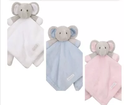 £9.80 • Buy Personalised Baby Comforter Novelty Elephant Boy Girl Name Blanket Toy Gift