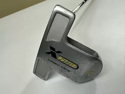 $24.95 • Buy Dunlop X Putter Alignment System 35  Right Handed RH Steel Shaft