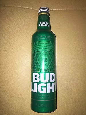 $3.59 • Buy Limited Edition St Patrick's Day   March 17   Bud Light Aluminum Bottle 