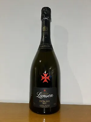 Lanson Champagne Advertising 75cl Empty Glass Display Bottle • £30