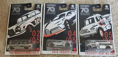 Matchbox 70 Years Special Edition Lot Of 3 • $18