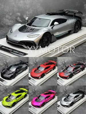 IVY Merit 1/18 Mercedes Benz AMG ONE Resin Diecast Car Model Green Pink Red Blk • $297.50