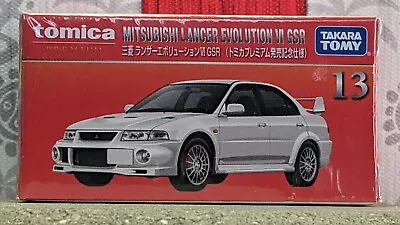 Tomica Premium #13 Mitsubishi Lancer Evolution Vi Gsr [limited] 1/61 Scale • $19.99