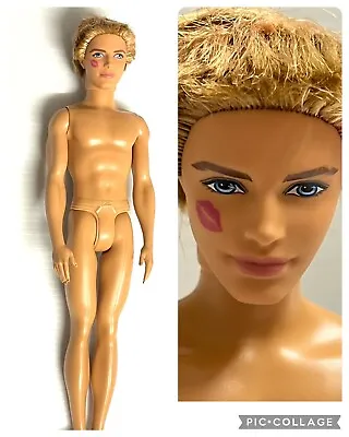 Mattel She Said Yes Ken Doll Lipstick Kiss On Cheek Barbie BF For Repair / Ooak • $19.99
