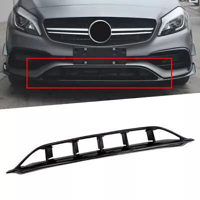 Car Front Bumper Spoiler Trim Fit Mercedes Benz A Class W176 A45AMG 2016-2018 • £103.31