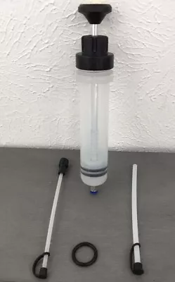 HORUSDY 200cc Fluid Extractor Oil Syringe Pump Manual Suction Vacuum Transfer • $7.50