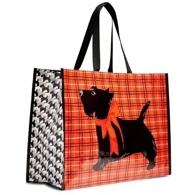 Lot Of 2 VERA BRADLEY Market Tote Shopping Gift Bags Scottie Dog NWT • $19.98