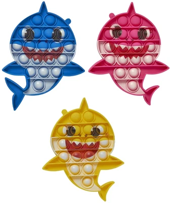 £7.49 • Buy Baby Shark Character Fidget Pop Sensory Stress Relief Bubble Popper