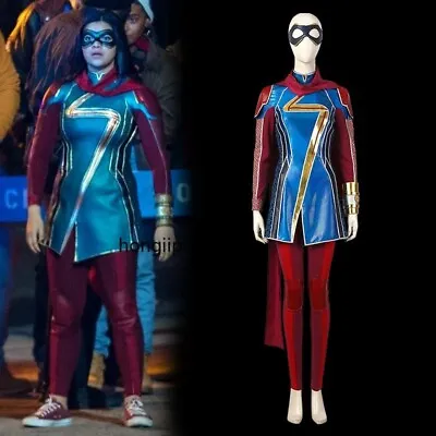 Ms. Marvel Costume Cosplay Suit Kamala Khan Suit Ver 1 Halloween Comiket Gift CS • $129.97