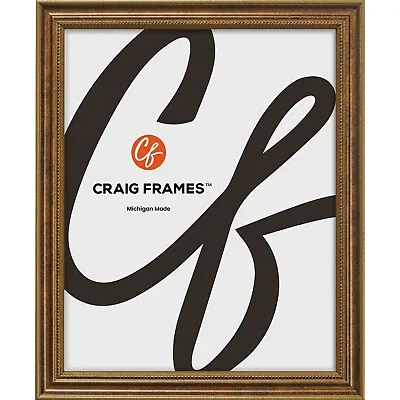 Stratton 0.75  Ornate Bronze Picture Frame Common Sizes 4x5 - 24x36 • $31.99