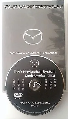  2009   Mazda Cx-9 Navigation Gps  Dvd Map Disc B East Coast Usa • $199.99