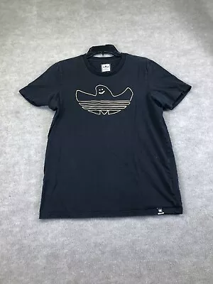 Adidas X Mark Gonzales Shmoo Trefoil Skateboarding T Shirt Black Size Medium • $15