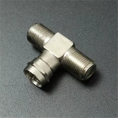 2-Way F-Type Splitter Combiner TV Coaxial Connectors Cable RF Adapters Joiners • $1.35