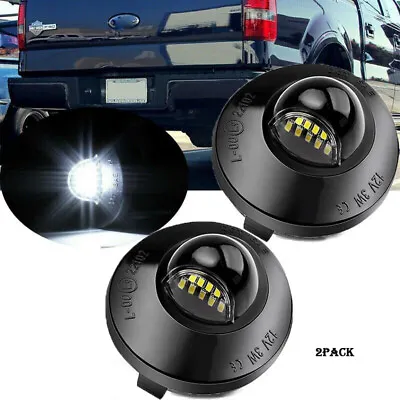 $5.99 • Buy 1980-2014 Ford F-150 Pickup Truck 2PCS LED License Plate Light F250 F350 Replace