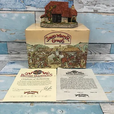 Selection Vintage - 1980's David Winter Cottage Harvest Barn Boxed With Deeds • £34.99