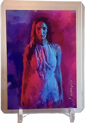 Megan Fox Art Card #7 Limited Edition #5/50 Auto Signed By Edward Vela • $11.95