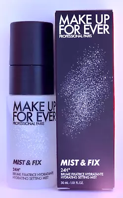 Make Up For Ever Mist & Fix Mini 1.01 Fl Oz/ 30 ML 24 Hr Hydrating Setting Spray • $11.99
