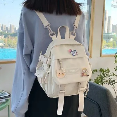 Mini Women Backpack Girls School Bag Waterproof Korean Casual Cute Pack Straps • $34.97
