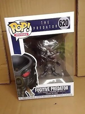 Funko Pop! Movies The Predator Fugitive Predator Gun Metal #620 Vinyl Figure  • £14.99