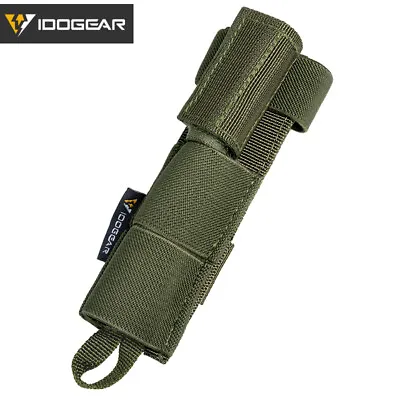 IDOGEAR Radio Antenna System Relocation MOLLE Pouch Holder PRC152 PRC148 Airsoft • $11.61