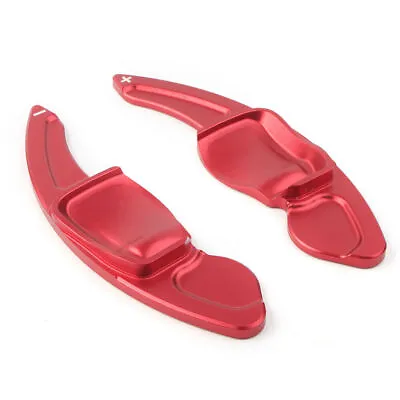 Red Steering Wheel DSG Paddle Extension Shift For VW Golf Jetta GTI R MK5 MK6 KU • $24.21