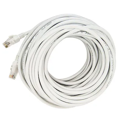 75ft 75 Ft Rj45 Cat5 Cat 5 High Speed Ethernet Lan Network Grey Patch Cable • $7.45