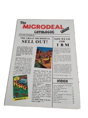 £3.99 • Buy Dragon 32 The Microdeal Catalogue Autumn/ Winter 85 