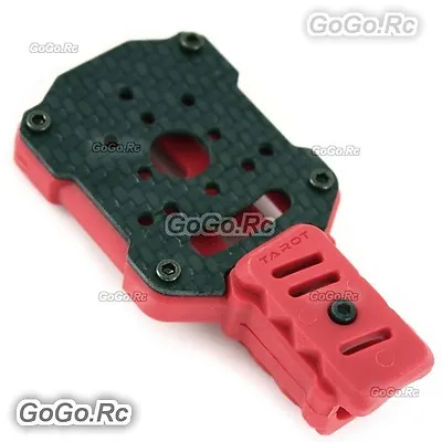 Tarot 16mm Carbon Plastic Motor Mount With ESC Position Red Quadcopter - TL68B19 • $3.68