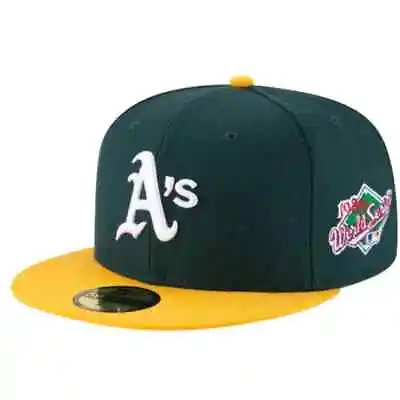 Oakland Athletics A's New Era 1989 World Series On-Field 59FIFTY Fitted Hat • $40.49