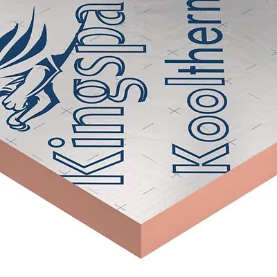 £444 • Buy Kingspan Kooltherm K107 Pitched Roof Board - 4 Sheet Deal - 2400x1200x70mm