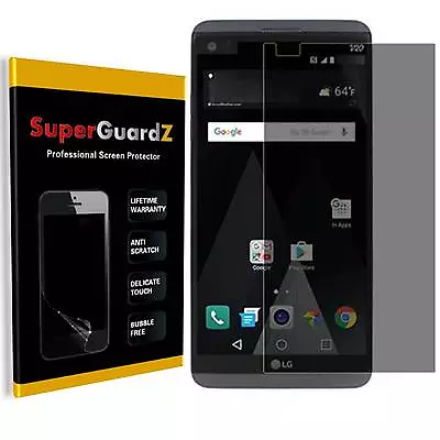 $14.84 • Buy 2X SuperGuardZ Privacy Anti-Spy Screen Protector Guard Shield Armor For LG V20