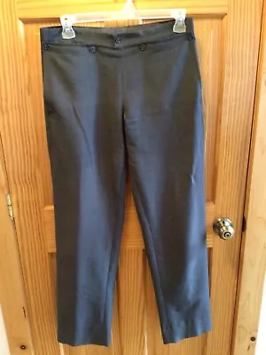Amish Mennonite Hand Made Gray 5-Button Broadfall Pants W34 EUC Plain Clothing • $14.99