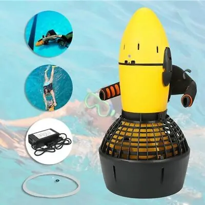 500W Electric Underwater Scooter 30M Dual Speed Water 5-6Km/h Propeller Diving • $309.69