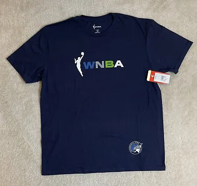 WNBA Minnesota Lynx Navy Blue T-Shirt Unisex Size L • $14.99