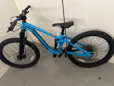 Brand New Kona Process 24 Fully Suspended Mountain Bike Small Bright Blue • $1795