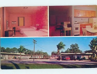 Pre-1980 MIDCENTURY MODERN FURNITURE AT GOLF VIEW MOTEL Fort Myers FL B6930 • $2