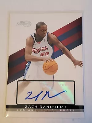 ZACH RANDOLPH - 2008-09 TOPPS SIGNATURE AUTOGRAPH TSA-ZR Serial #'d 540/1799 • $4.99