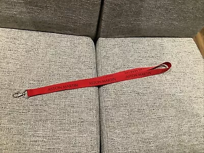 Genuine Aston Martin Factory Gaydon Red Lanyard. Rare. Collectible. • $24.85