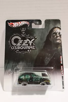 Hot Wheels Ozzy Osbourne Custom 1966 Dodge A100 Van Real Riders MIP 2011 • $14.49