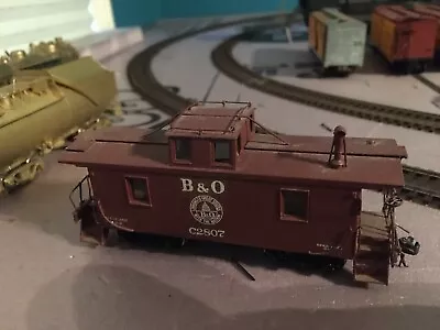 HO Scale Brass B&O Caboose Unknown Importer • $60