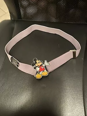 LEE DISNEY MICKEY MOUSE BELT With BUCKLE Original Vintage Tag -New Old Stock • $7.50