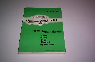 1985 Toyota Mr2 Repair Manual • $81.25