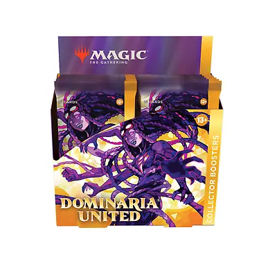 Magic The Gathering Dominaria United - Collector Booster BOX Of 12 Packs • $207.96