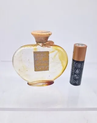 Vintage L'Origan  De  COTY FRANCE Empty  Perfume Bottle Glass Stopper • £19.99