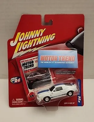 Johnny Lightning Motor Trend #14 1976 Ford Mustang Cobra II White 2004 MOC • $13.99