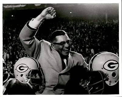 LV50 1967 2nd Gen Photo VINCE LOMBARDI Green Bay Packers Football NFL Champions • $20