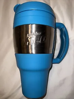 Bubba Keg 34 Oz/ 1 L Stainless Steel Insulated Travel Mug Teal Blue Cup Holder • $14.59