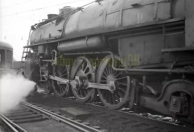 1950 BO Baltimore & Ohio 4-6-2 Steam Locomotive #5305 - Vtg Railroad Negative • $29.45