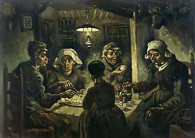 The Potato Eaters Painting By Vincent Van Gogh Art Print • $11.95
