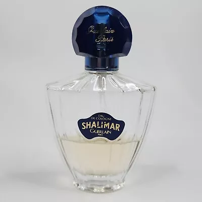 SHALIMAR Eau De Cologne Guerlain Paris Spray Vintage 75ml 2.5floz 40% FULL • $29.99